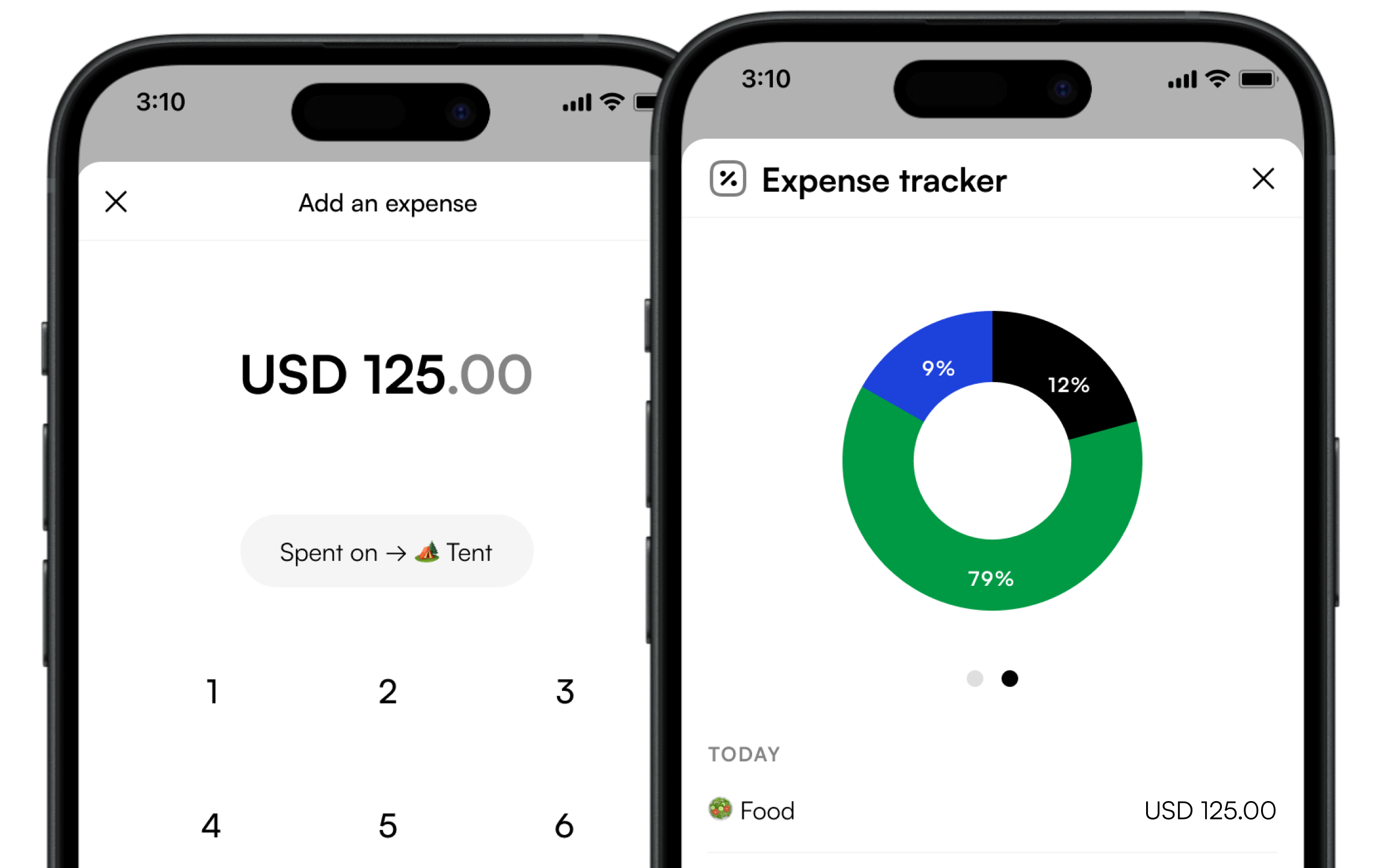 Expenses tracker